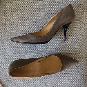 Bruno Magli Adonis Tan Suede Heel Euro Size 39